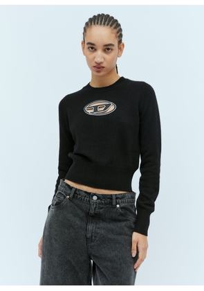 Diesel M-areesa Sweater - Woman Knitwear Black Xs
