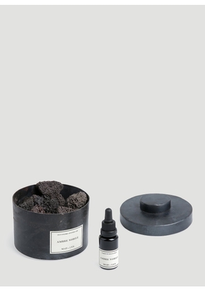 Mad & Len Ambre Nobile Scented Lava Rocks -  Candles & Scents Black One Size