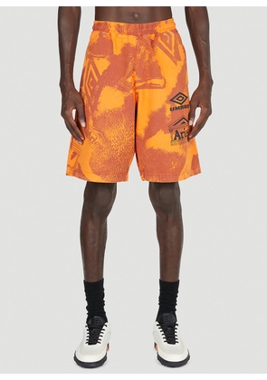 Aries x Umbro Pro 64 Shorts - Man Shorts Orange S