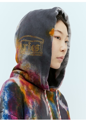 Aries Colourspray Hooded Sweatshirt - Woman Sweatshirts Grey L