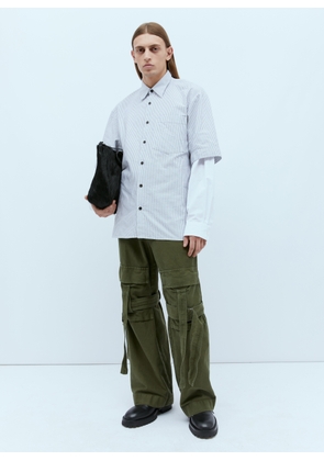 Dries Van Noten Double Sleeve Shirt - Man Shirts Black Xl