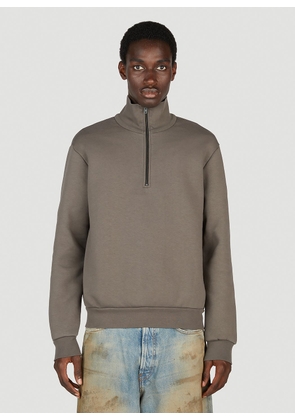 Acne Studios Zip-front Sweatshirt - Man Sweatshirts Grey L