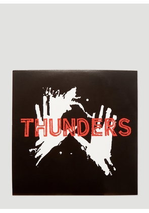 Mr. Thunders Blackfont Vinyl - Man Music Black One Size