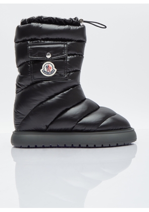 Moncler Gaia Pocket Mid Snow Boots - Woman Boots Black Eu - 36