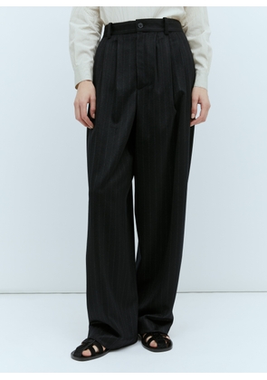 The Row Rufos Cashmere Pants - Woman Pants Black Us - 04