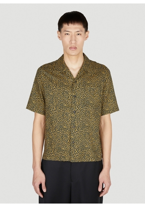 Saint Laurent Hawaii Short Sleeve Shirt - Man Shirts Yellow M