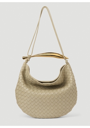 Bottega Veneta Sardine Shoulder Bag - Woman Shoulder Bags Beige One Size