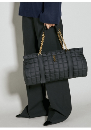 Saint Laurent Gloria Quilted Shoulder Bag - Woman Shoulder Bags Black One Size