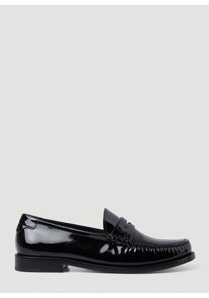 Saint Laurent Le Penny Strap Loafers - Woman Loafers Black Eu - 41