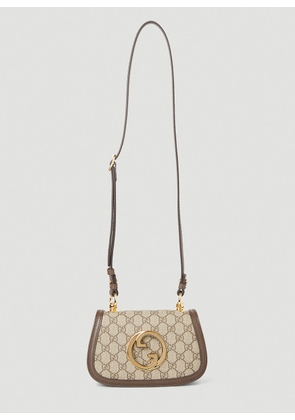 Gucci Blondie Mini Shoulder Bag - Woman Shoulder Bags Brown One Size