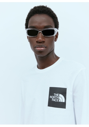 The North Face Logo Print T-shirt - Man T-shirts White Xl