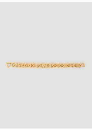 Balenciaga Chain Logo Bracelet - Man Jewellery Gold S