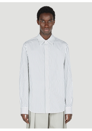 Bottega Veneta Pinstripe Poplin Shirt - Man Shirts White Eu - 50