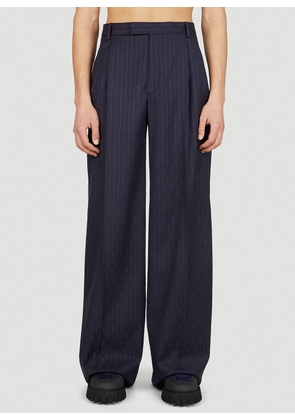Gucci Horsebit Pants - Man Pants Dark Blue It - 50