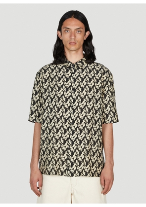 Saint Laurent Graphic Print Shirt - Man Shirts Black Eu - 38