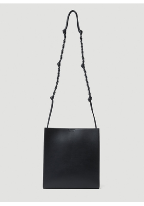 Jil Sander Medium Tangle Shoulder Bag - Man Crossbody Bags Black One Size