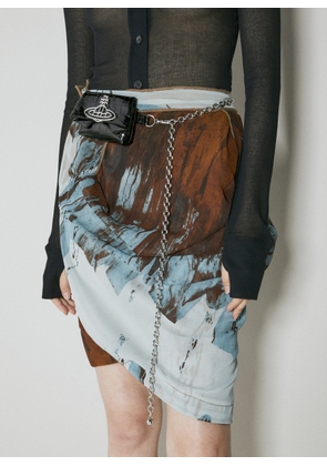 Vivienne Westwood Mini Courtney Belt Bag - Woman Shoulder Bags Black One Size