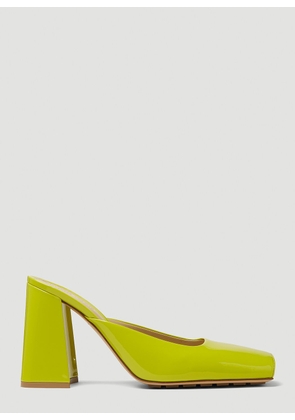 Bottega Veneta Tower High Heel Mules - Woman Heels Green Eu - 36