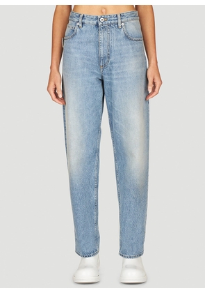 Bottega Veneta Straight Leg Jeans - Woman Jeans Blue It - 36