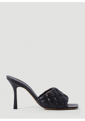 Bottega Veneta Padded Heeled Sandals - Woman Heels Black Eu - 38