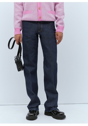 Gucci Raw Hem Jeans - Man Jeans Dark Blue 34