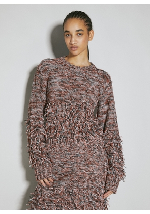 Durazzi Milano Loops Sweater - Woman Knitwear Red M