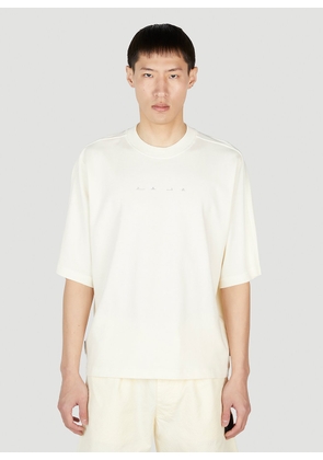 Stone Island Shadow Project Faded Print T-shirt - Man T-shirts Cream S