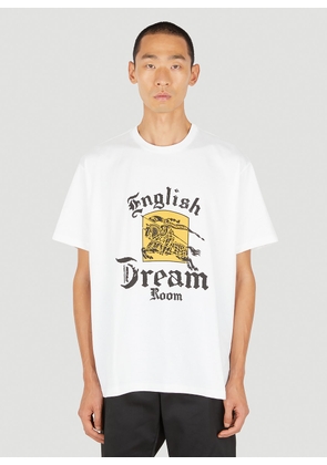 Burberry English Dream T-shirt - Man T-shirts White Xl