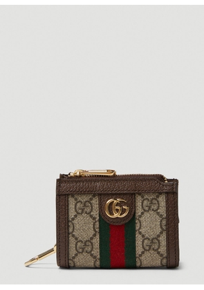 Gucci Ophidia Coin Purse - Woman Wallets & Cardholders Brown One Size