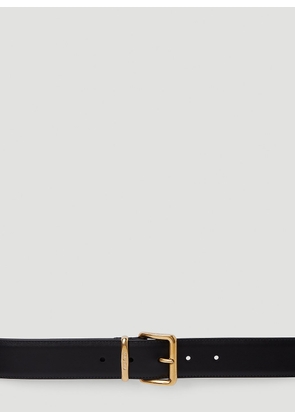 Miu Miu Square Buckle Belt - Woman Belts Black 90