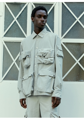 Botter Utility Pocket Overshirt - Man Jackets Grey Eu - 50