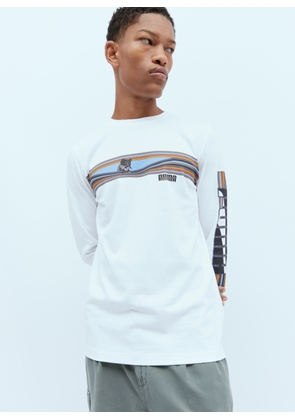 Puma x Noah Graphic Long Sleeve T-shirt - Man T-shirts White Xl