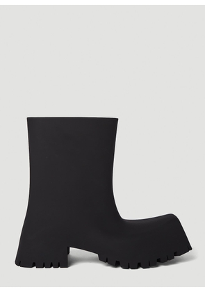 Balenciaga Trooper Rubber Ankle Boots - Man Boots Black Eu - 45