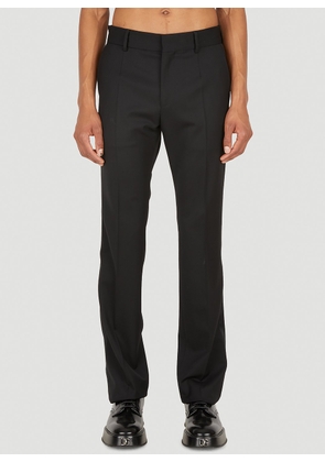 Dolce & Gabbana Satin Trimmed Tuxedo Suit Pants - Man Pants Black It - 50