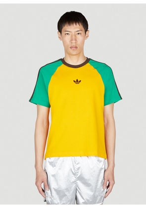 adidas by Wales Bonner Signature Stripe T-shirt -  T-shirts Yellow L