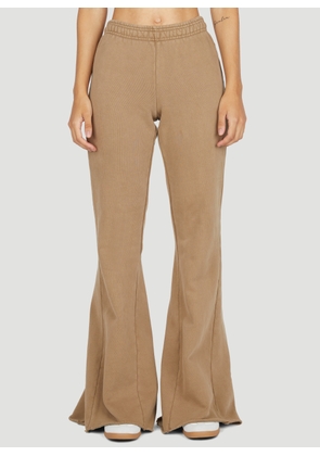 Entire Studios Flared Track Pants - Woman Track Pants Beige M