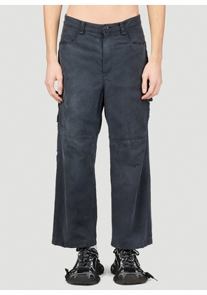Balenciaga Cropped Skater Pants - Man Pants Black L