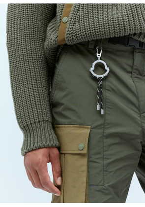 Moncler Pharrell Williams Adjustable Length Technical Pants - Man Pants Green Eu - 48