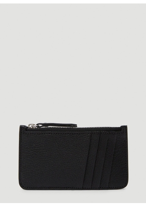 Maison Margiela Four Stitch Cardholder - Man Wallets & Cardholders Black One Size