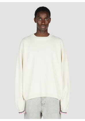 Diomene Knit Sweater - Man Knitwear Cream Xl