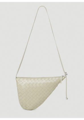 Bottega Veneta Virgule Crossbody Bag - Man Crossbody Bags Beige One Size