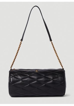 Saint Laurent Sade Small Tube Shoulder Bag - Woman Shoulder Bags Black One Size