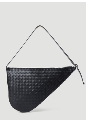 Bottega Veneta Virgule Crossbody Bag -  Crossbody Bags Black One Size