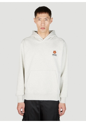 Kenzo Boke Flower Hooded Sweatshirt - Man Sweatshirts Grey S