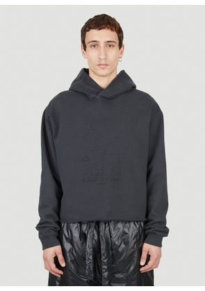 Maison Margiela Numbers Hooded Sweatshirt - Man Sweatshirts Black S
