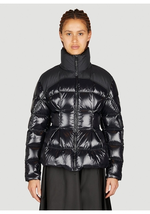 Moncler Aneth Short Down Jacket - Woman Jackets Black 0