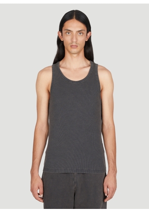 Entire Studios Washed Rib Tank Top - Man Tops Black Xl