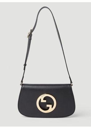 Gucci Blondie Roxy Shoulder Bag - Woman Shoulder Bags Black One Size