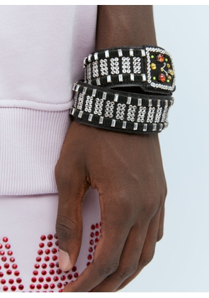 Walter Van Beirendonck Snake Bracelet - Man Jewellery Black One Size