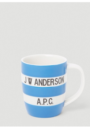 A.P.C. Cornishware X Jwa Morning Mug - Man Kitchen  Blue One Size